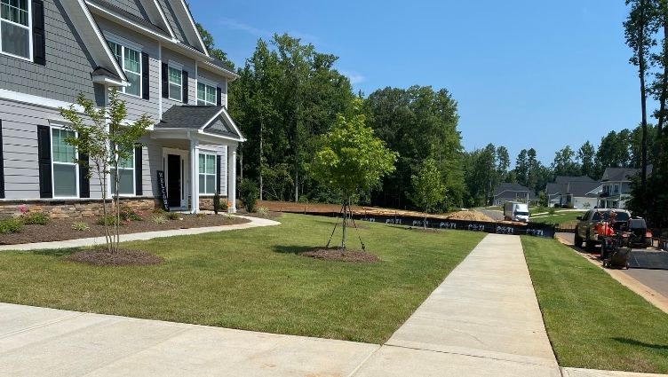 New Construction Lawn Service Charlotte